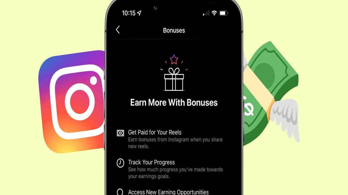 کسب درآمد مستقیم از اینستاگرام، Bonus Reels Play Instagram چیست و چگونه باعث درآمدزایی مستقیم از اینستاگرام می‌شود؟
